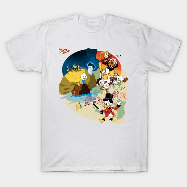 The adventure begins T-Shirt by ManuLuce